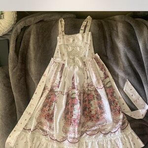 Lolita dress with floral detail
